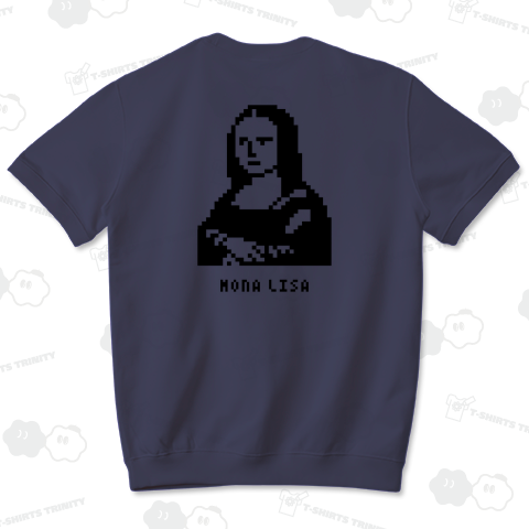 【背面】モナリザ【シンプルドット絵】