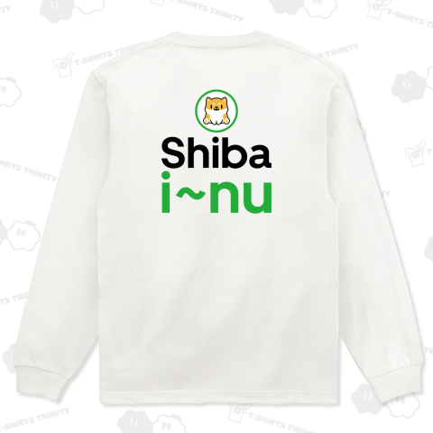 【背面】シーバーイーヌ(柴犬)【パロディー商品】文字黒・緑