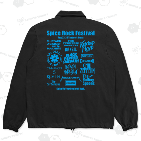 【背面】スパイスロックフェスティバル【パロディー商品】文字ブルー