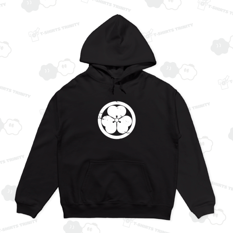 丸に片喰(かたばみ)・酒井忠次【戦国武将・家紋・グランジ加工タイプ】