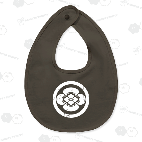 丸に木瓜・沖田総司【幕末・新撰組・家紋・グランジ加工タイプ】