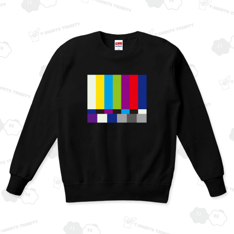 カラーテレビ・テストパターン【レトロデザイン】