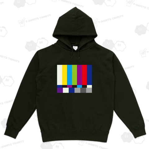 カラーテレビ・テストパターン【レトロデザイン】