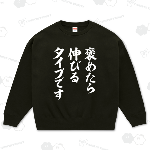 褒めたら伸びるタイプです(文字白)