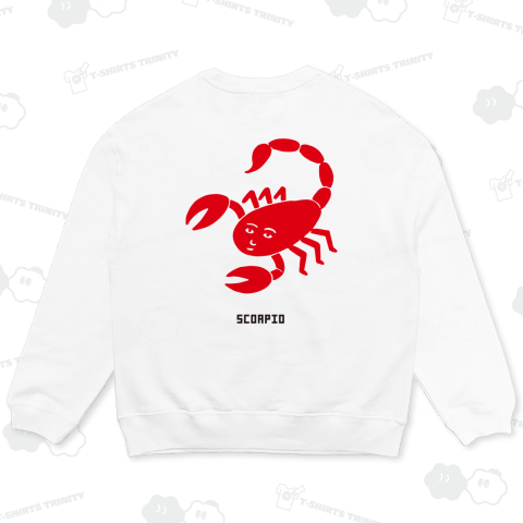 【背面】さそり座【星座イラスト】