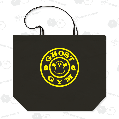 ゴーストジム【パロディー商品・お化け・ハロウィン】文字イエロー