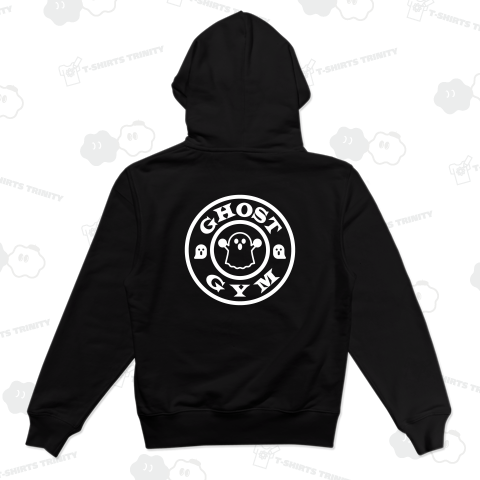 【背面】ゴーストジム【パロディー商品・お化け・ハロウィン】文字白