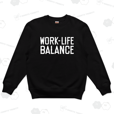 ワークライフバランス【話題の言葉】文字白