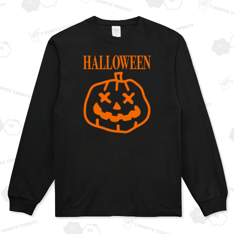 ハロウィン【ロックパロディー】文字オレンジ