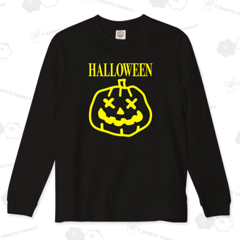 ハロウィン【ロックパロディー】文字イエロー