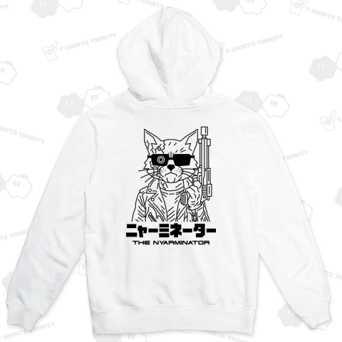 【背面】ニャーミネーター【パロディー商品・猫デザイン】
