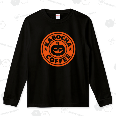 カボチャコーヒー【ハロウィン・パロディー】文字オレンジ