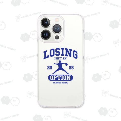 LOSING ISN'T AN OPTION・カレッジタイプ【野球名言・流行語】文字ブルー