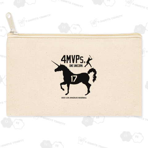 4MVPS,ONE UNICORN.(4度のMVP、1匹のユニコーン)【野球デザイン