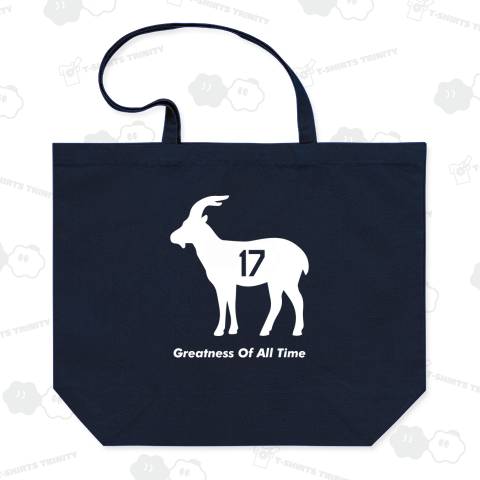 ゴート17(GOAT17・史上最高の17)【野球デザイン】山羊ホワイト