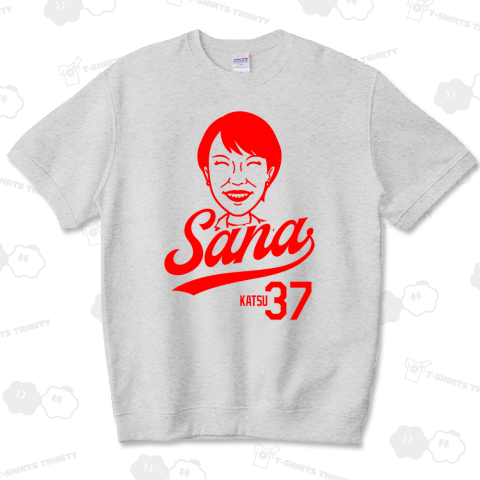 サナ活(サナ勝)37さな・高市早苗【政治家デザイン】文字レッド