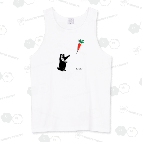 マーモットと人参【●ンクシー風パロディー】