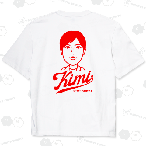 【背面】KIMI 小野田紀美 小野田きみ【政治家デザイン】文字レッド