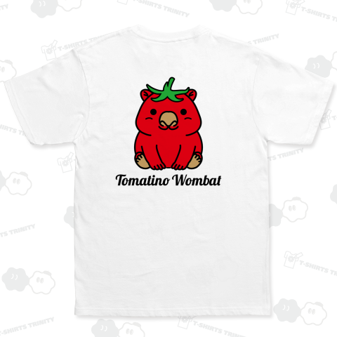 【背面】トマティーノ・ウォンバット(Tomatino Wombat)【ピッコロクリーチャーズ】トマトとウオンバットの融合
