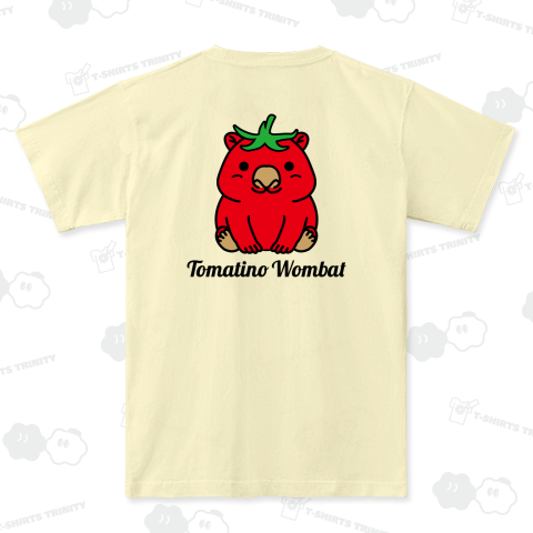【背面】トマティーノ・ウォンバット(Tomatino Wombat)【ピッコロクリーチャーズ】トマトとウオンバットの融合