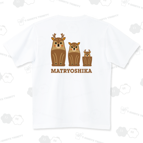 【背面】マトリョー鹿【マトリョーシカ・アニマル】