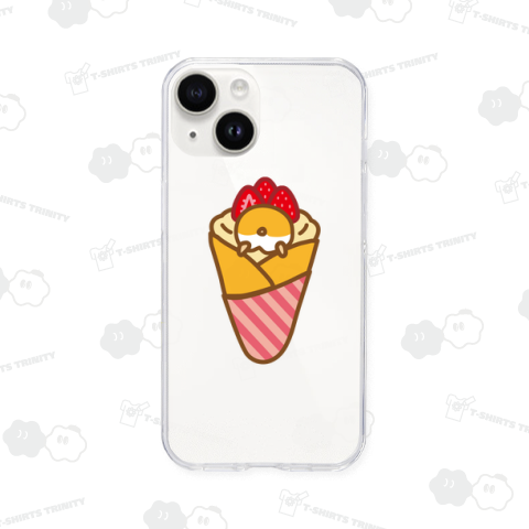 ハムスターのおしり いちごクレープ