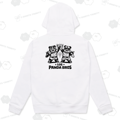 【背面】【パンダ・ルチャ】パンダルチャ・ブラザース【プロレス・ルチャリブレ・覆面パンダ】