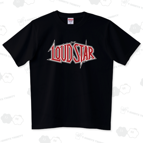 LOUDSTAR ロゴTシャツ ハイグレードTシャツ(6.2オンス)