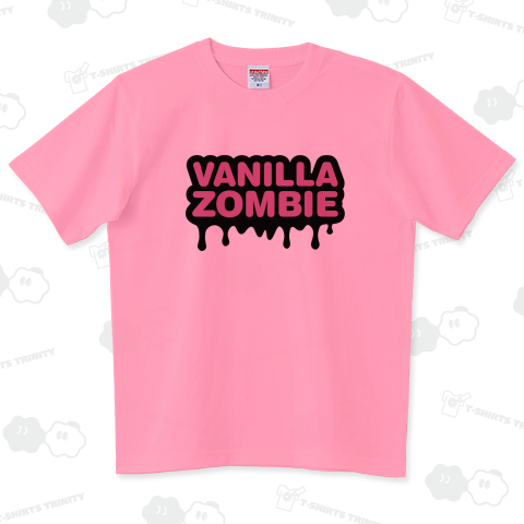 バニラゾンビロゴ ハイグレードTシャツ(6.2オンス)