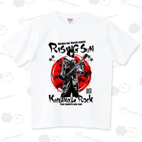 カミカゼロック(白地用 ハイグレードTシャツ(6.2オンス)
