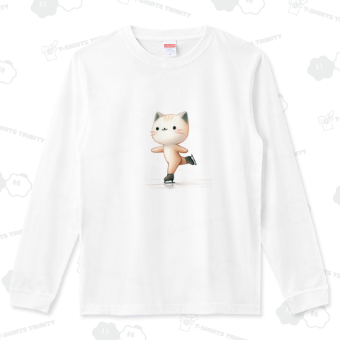 スケートする猫