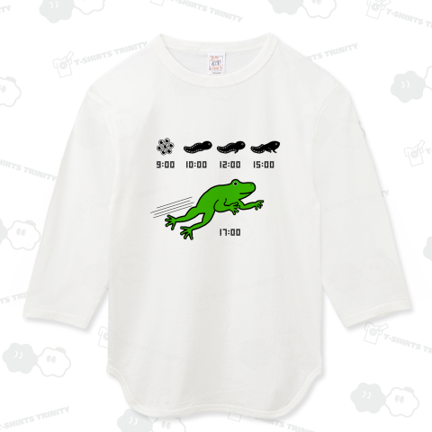 定時でカエル(カラー)