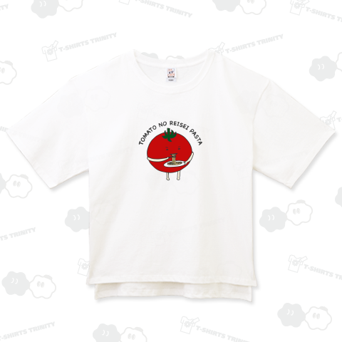 トマトの冷静パスタ