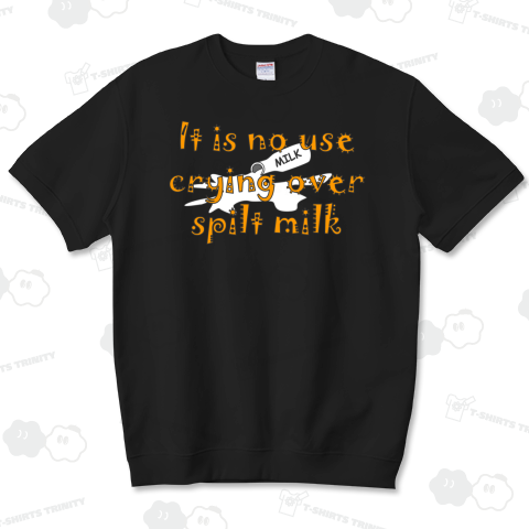 It is no use crying over spilt milk.(覆水盆に返らず)