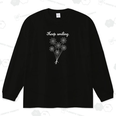 花束のイラストデザイン。