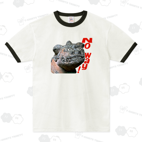 狛犬003 驚く狛犬