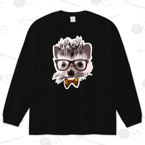 おめかしハリネズミ(ホワイトプリント対応)