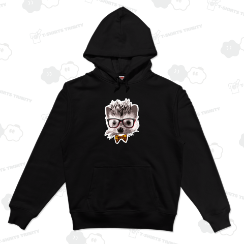 おめかしハリネズミ(ホワイトプリント対応)