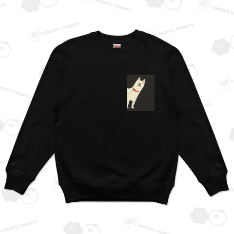 主人の帰宅に反応する犬