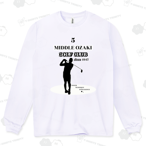 GOLF CLUB(ゴルフ部)前面番号Ver