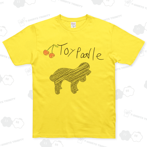 トイプードルラフシルエットデザイン