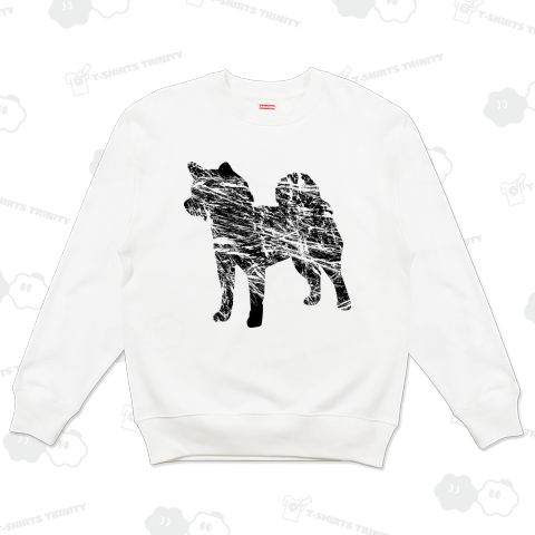 オールド柴犬スクラッチ