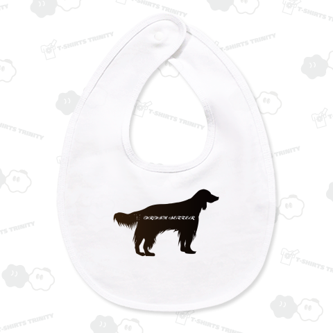 アイリッシュセッターのシルエット