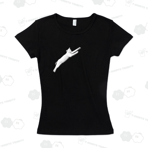 伸びきったネコ