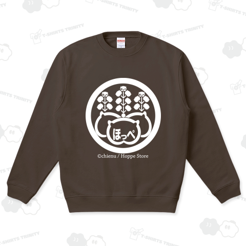 桐家紋ほっぺ(白)