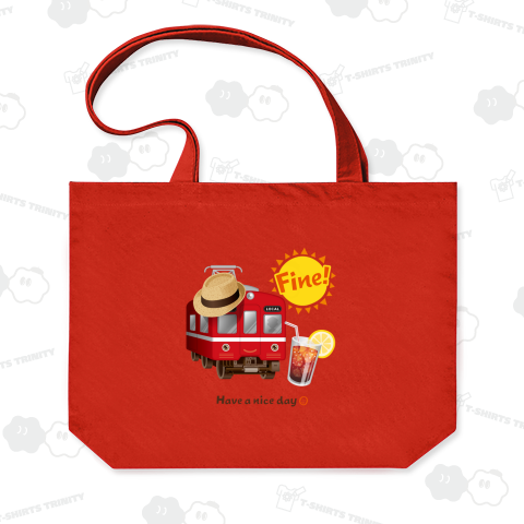 赤い電車「 Fine ! 」