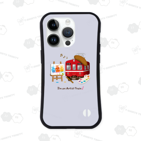 赤い電車「 お絵かき大好き ! 」