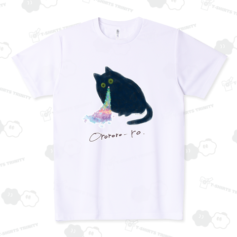 おろろろキャット ドライTシャツ(4.4オンス)