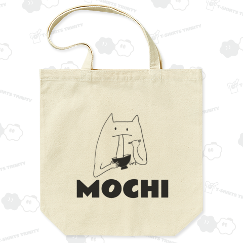 もち食べるネコ