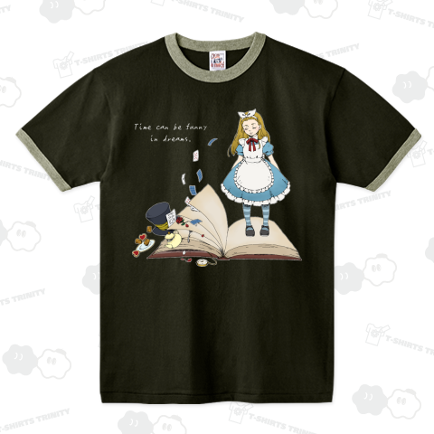 Alice in Dream 白文字